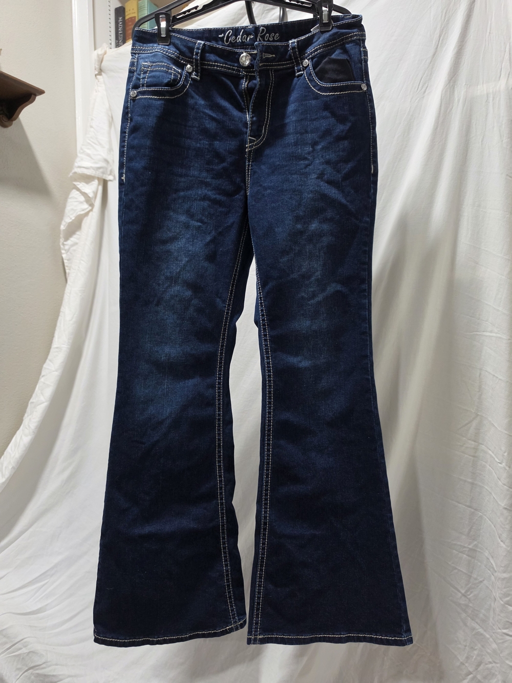 Women’s Dark Blue Flare Jeans